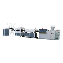 PE carbon spiral pipe extrusion line